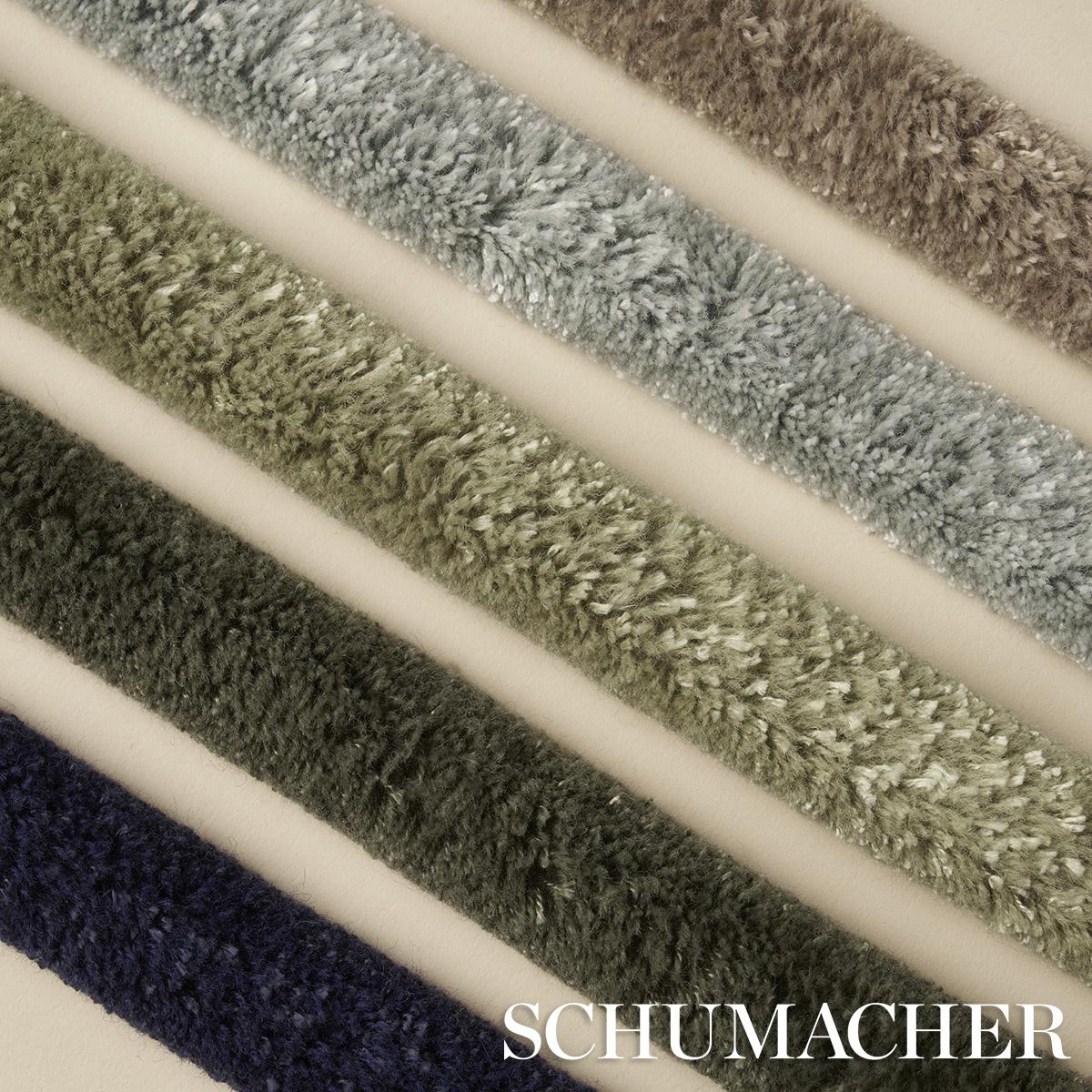 Schumacher Tuft Braid Tape Egg Blue Trim
