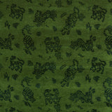 Schumacher Kinabalu Velvet Emerald Fabric