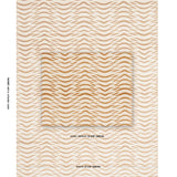 Schumacher Sabi Tiger Velvet Camel Fabric