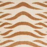 Schumacher Sabi Tiger Velvet Camel Fabric