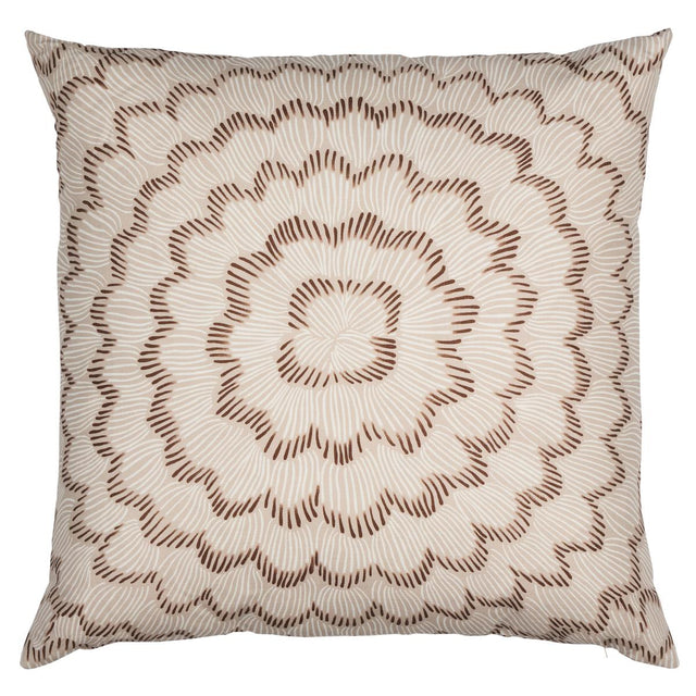 Schumacher Dove 24" x 24" Feather Bloom Pillow