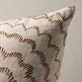 Schumacher Dove 24" x 24" Feather Bloom Pillow