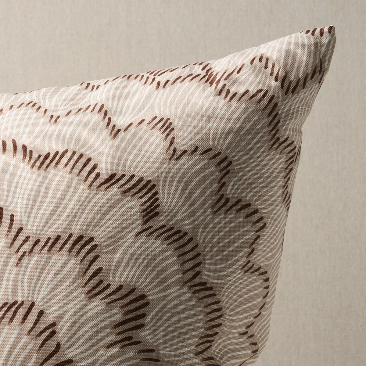 Schumacher Feather Bloom Dove 24" x 24" Pillow