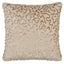 Schumacher Champagne 18" x 18" Janis Velvet Pillow