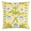 Schumacher Buttercup 20" x 20" Marguerite Embroidery Pillow