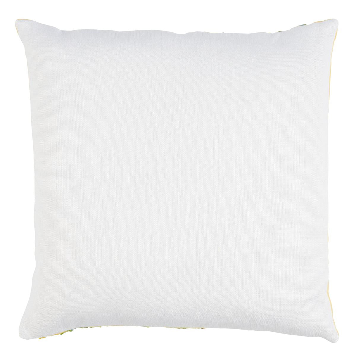 Schumacher Buttercup 20" x 20" Marguerite Embroidery Pillow
