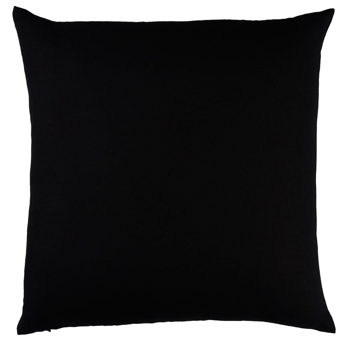 Schumacher Black & Beige 20" x 20" Jafri Pillow