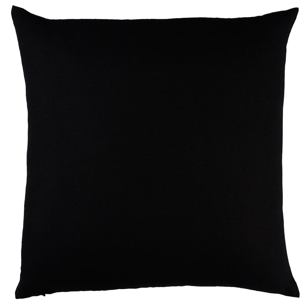 Schumacher Jafri Black & Beige 20" x 20" Pillow