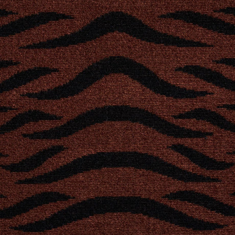 Schumacher Sabi Tiger Velvet Java Fabric