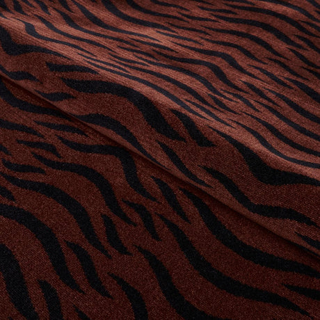 Schumacher Sabi Tiger Velvet Java Fabric