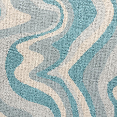 Schumacher Swirl Velvet Mineral Fabric