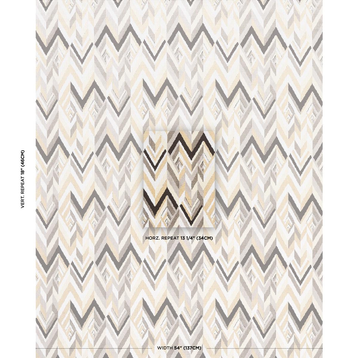 Schumacher Taylor Velvet Pebble Fabric