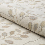 Schumacher Tumble Weed Pingl Pebble Fabric