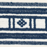 Schumacher Buena Vista Indigo Fabric