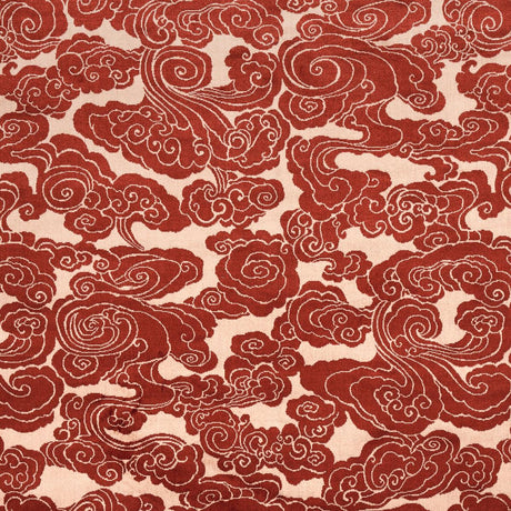 Schumacher Sozan Velvet Cinnabar Fabric