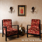 Schumacher Sozan Velvet Cinnabar Fabric
