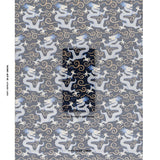 Schumacher Bixi Velvet Midnight Blue Fabric