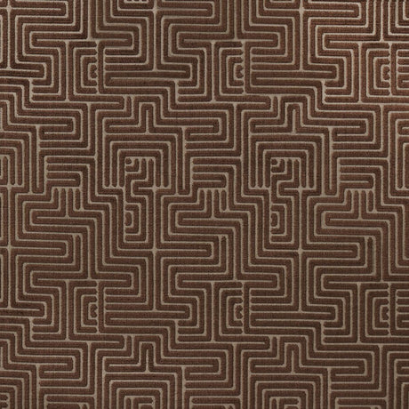Schumacher Lisboa Velvet Bronze Fabric