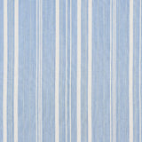 Schumacher Cajamarca Stripe Chambray Fabric