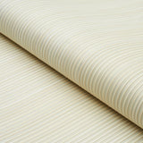 Schumacher Rimini Rib Parchment Wallpaper