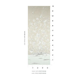 Schumacher Chinois Palais Panel Stone Wallpaper