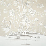 Schumacher Chinois Palais Panel Stone Wallpaper