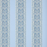 Schumacher Jasmine Indigo Wallpaper