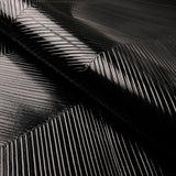 Schumacher Chevron Texture Onyx Wallpaper