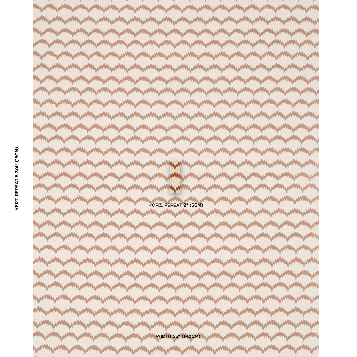 Schumacher Pollen Cut Velvet Ochre Fabric