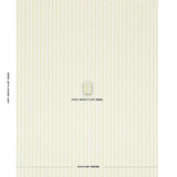 Schumacher Centipede Stripe Pea Fabric