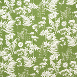 Schumacher Spring Floral Indoor/Outdoor Green Fabric