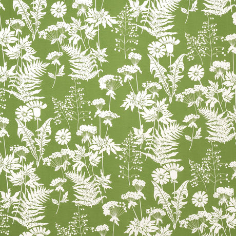 Schumacher Spring Floral Indoor/Outdoor Green Fabric