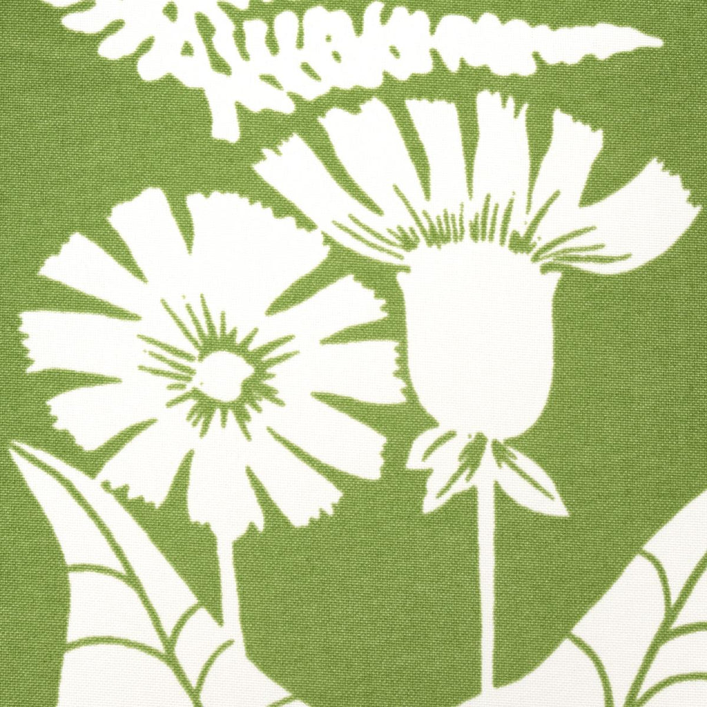 Schumacher Spring Floral Indoor/Outdoor Green Fabric