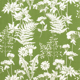 Schumacher Spring Floral Indoor/Outdoor Green Fabric