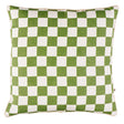 Schumacher Small Checkers 20" Thyme 20" x 20" Pillow