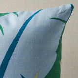 Schumacher Peacock 18" x 18" Ananas Pillow