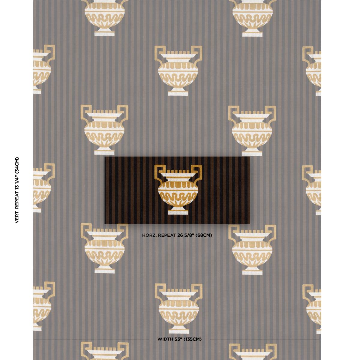 Schumacher Clermont Pingl Java Fabric