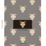 Schumacher Clermont Pingl Java Fabric