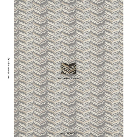 Schumacher Loulou Smoky Quartz Fabric