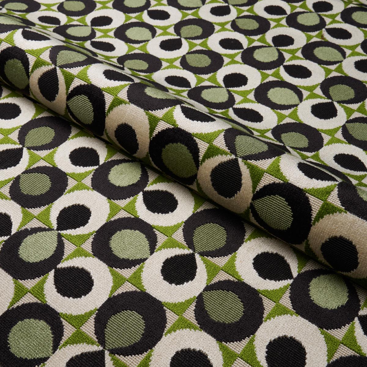 Schumacher Eclipse Velvet Spruce Fabric