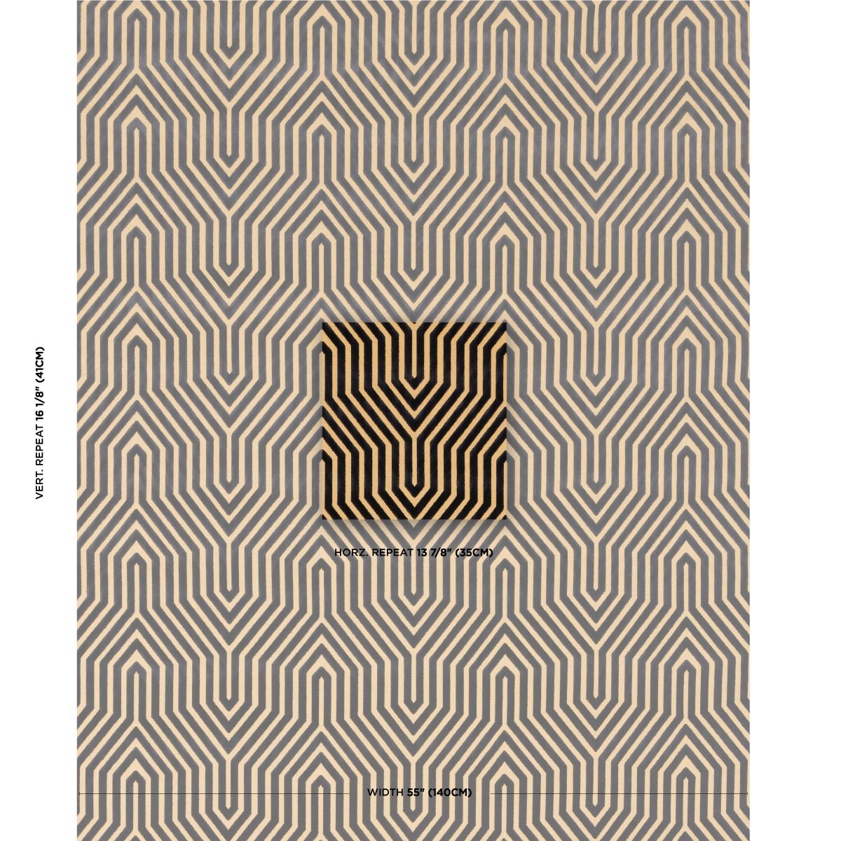 Schumacher Vanderbilt Velvet Tortoise Fabric