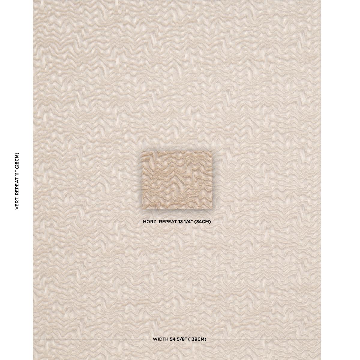 Schumacher Zambezi Velvet Champagne Fabric