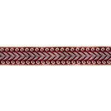 Schumacher Aubergine Marion Velvet Tape