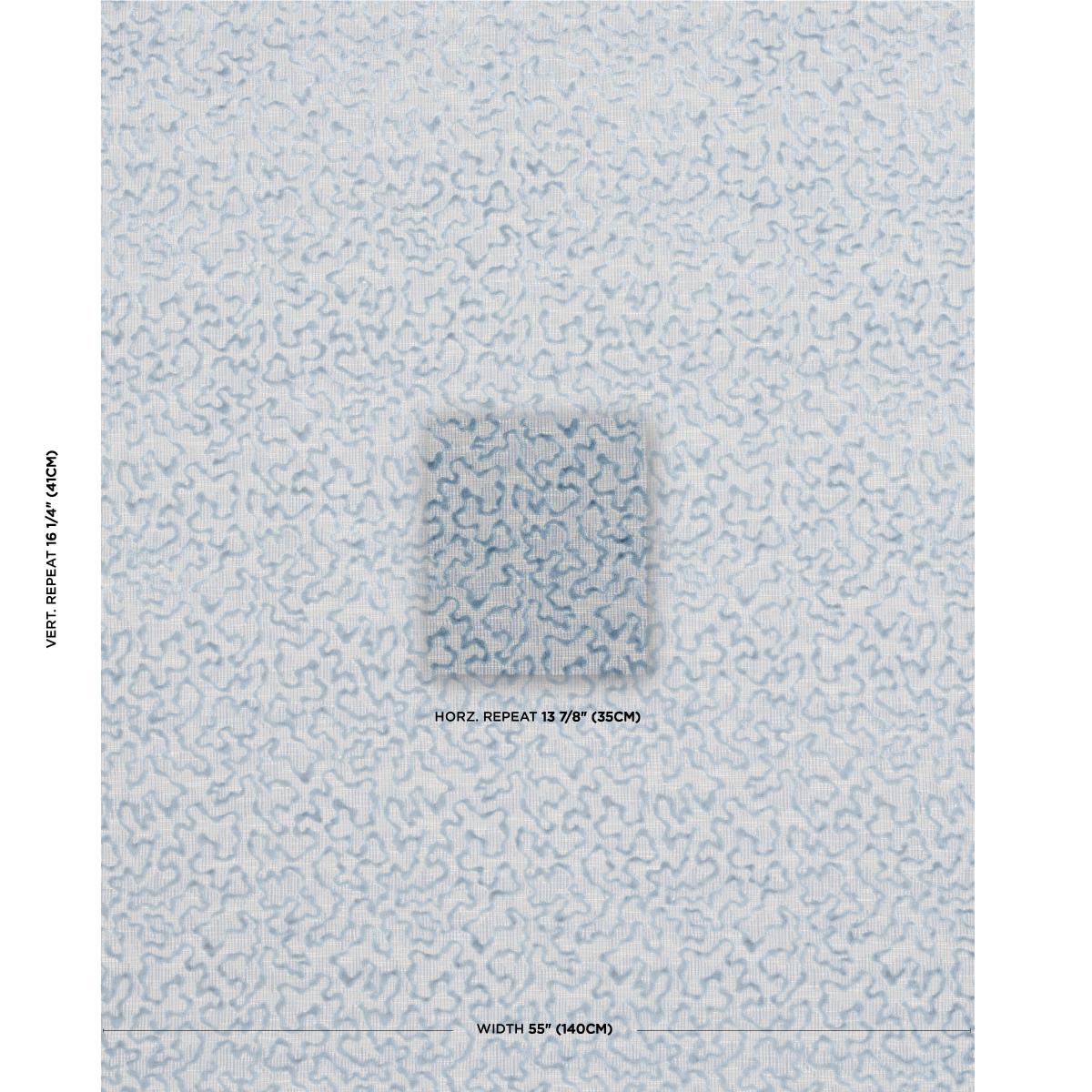 Schumacher Janis Velvet Moonstone Fabric