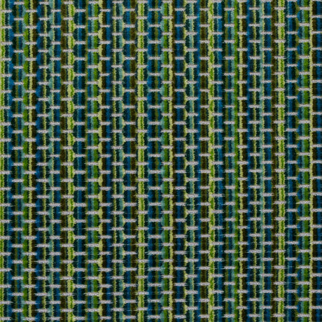 Schumacher Downtown Velvet Peacock Fabric