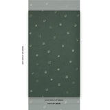 Schumacher Heavenly Bodies Deep Green Wallpaper