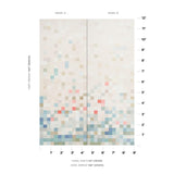 Schumacher Madame De Pixel Panel Set Multi Wallpaper