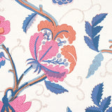Schumacher Indali Rose & Indigo Wallpaper