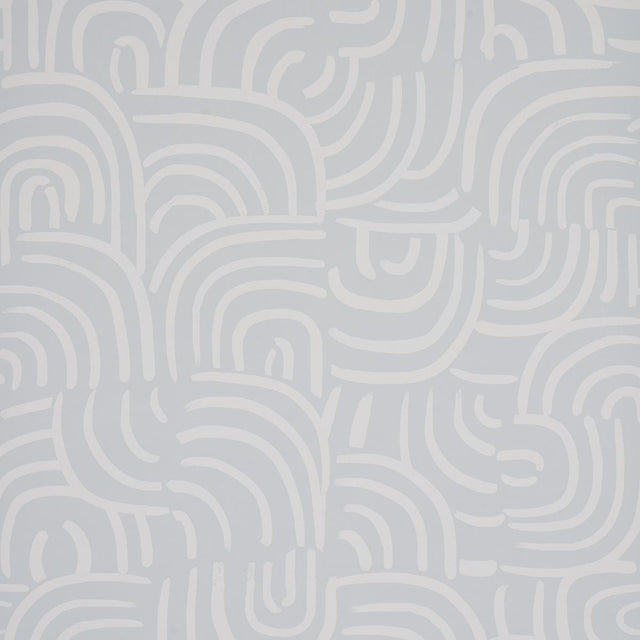 Schumacher Backdrop X Schumacher New Beat Air Wallpaper