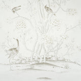 Schumacher Chinois Palais Panel Neutral Wallpaper
